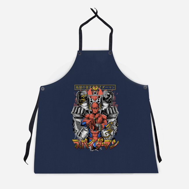 Spider Power-Unisex-Kitchen-Apron-Guilherme magno de oliveira