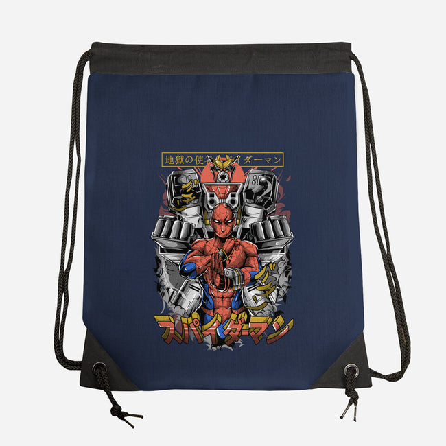 Spider Power-None-Drawstring-Bag-Guilherme magno de oliveira