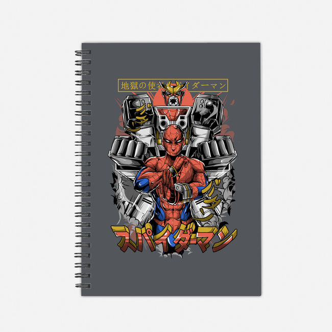 Spider Power-None-Dot Grid-Notebook-Guilherme magno de oliveira