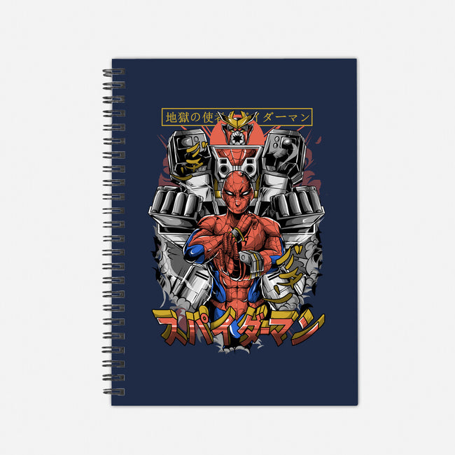 Spider Power-None-Dot Grid-Notebook-Guilherme magno de oliveira