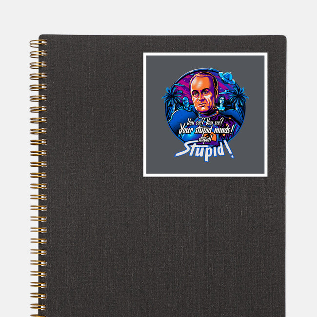 Stupid Minds-None-Glossy-Sticker-daobiwan