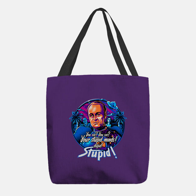 Stupid Minds-None-Basic Tote-Bag-daobiwan