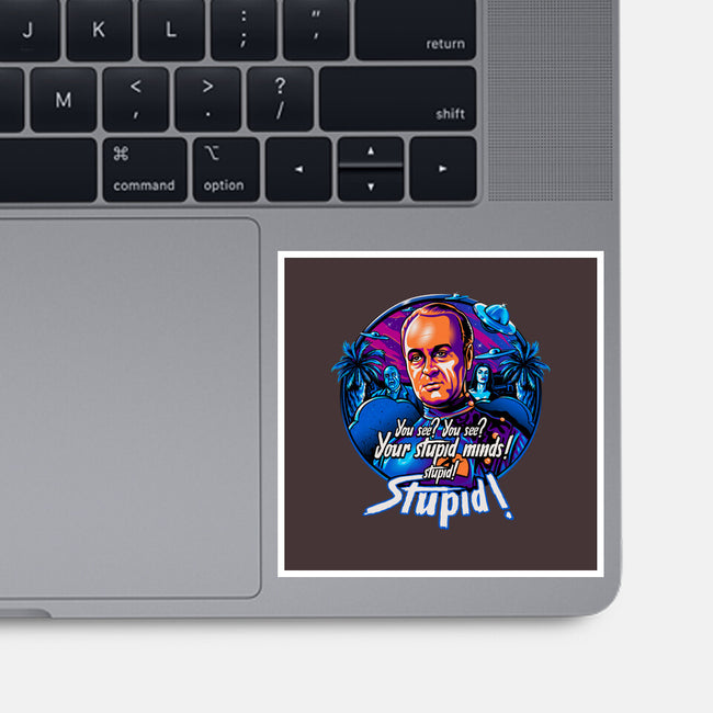 Stupid Minds-None-Glossy-Sticker-daobiwan