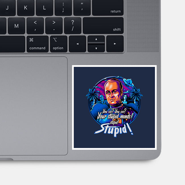 Stupid Minds-None-Glossy-Sticker-daobiwan