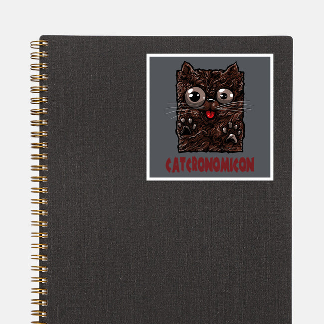 Catcronomicon-None-Glossy-Sticker-zascanauta