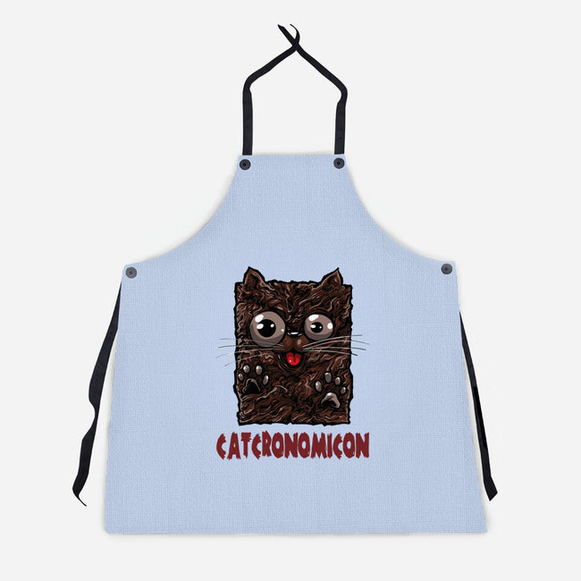 Catcronomicon-Unisex-Kitchen-Apron-zascanauta