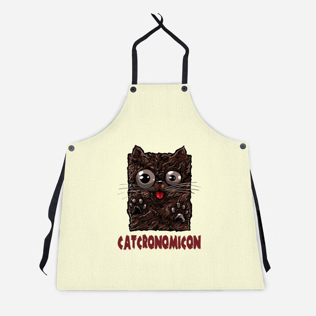 Catcronomicon-Unisex-Kitchen-Apron-zascanauta