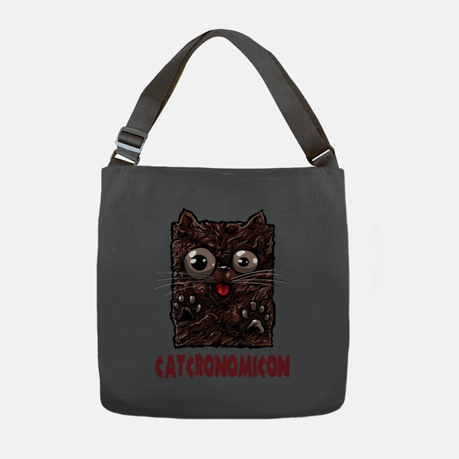Catcronomicon-None-Adjustable Tote-Bag-zascanauta