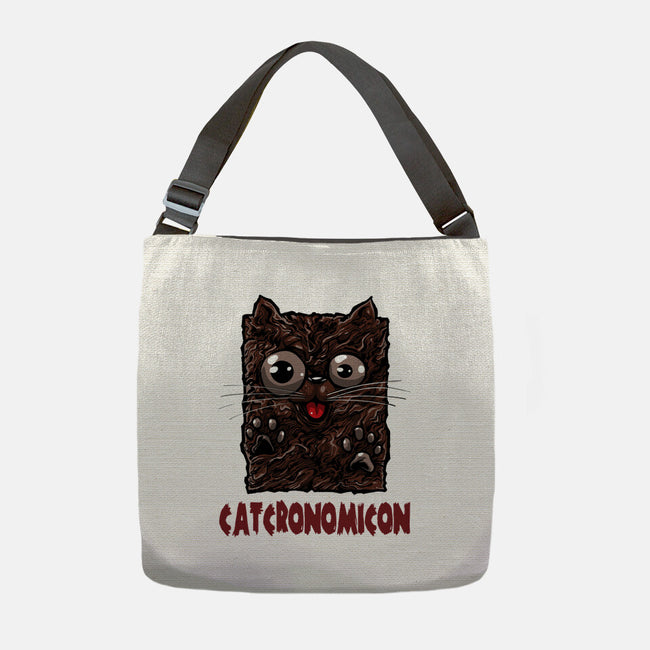 Catcronomicon-None-Adjustable Tote-Bag-zascanauta