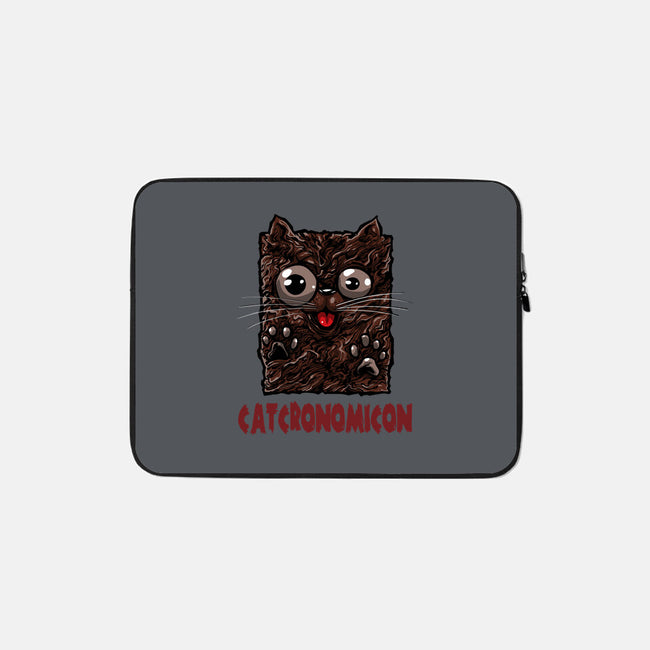 Catcronomicon-None-Zippered-Laptop Sleeve-zascanauta