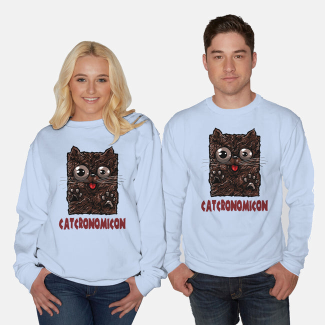 Catcronomicon-Unisex-Crew Neck-Sweatshirt-zascanauta