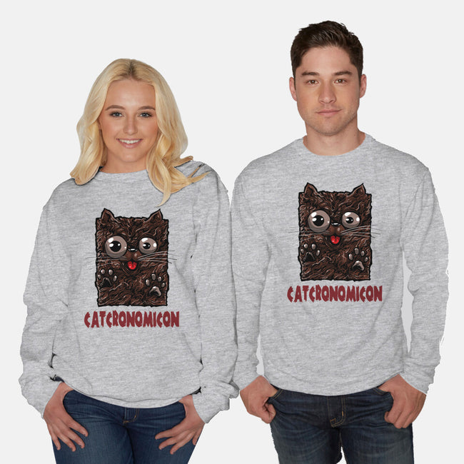 Catcronomicon-Unisex-Crew Neck-Sweatshirt-zascanauta
