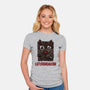 Catcronomicon-Womens-Fitted-Tee-zascanauta