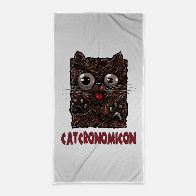 Catcronomicon-None-Beach-Towel-zascanauta