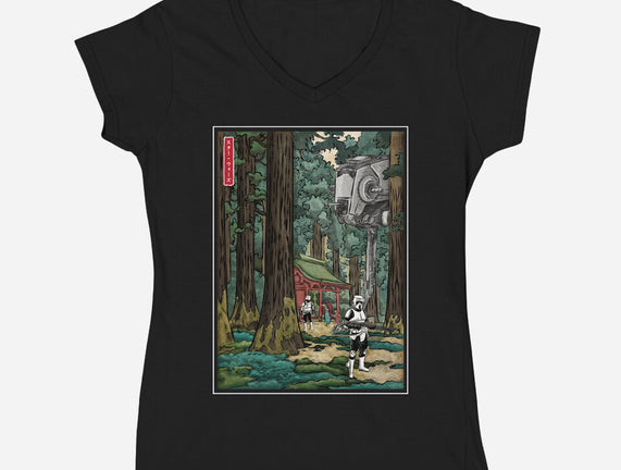 Galactic Empire In Japanese Forest