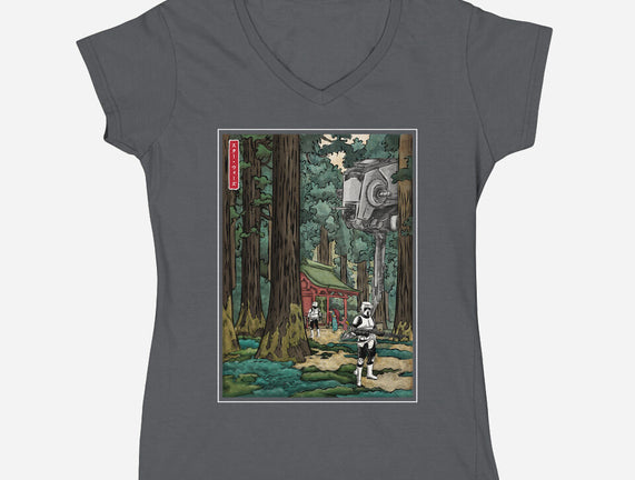 Galactic Empire In Japanese Forest