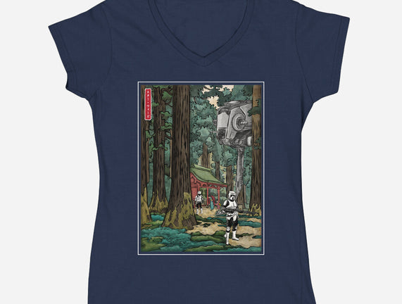Galactic Empire In Japanese Forest