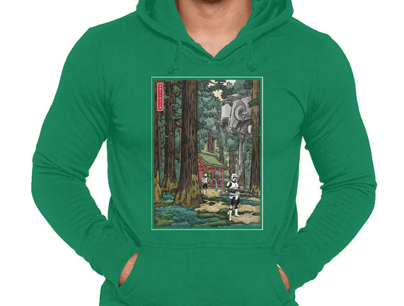 Galactic Empire In Japanese Forest