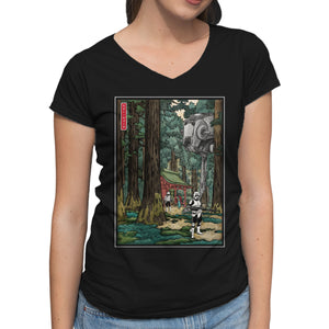 Galactic Empire In Japanese Forest