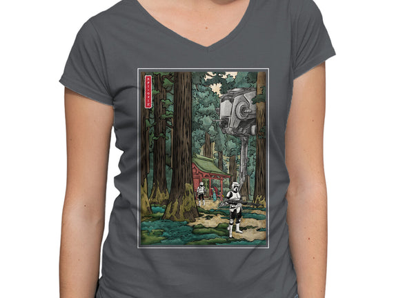 Galactic Empire In Japanese Forest