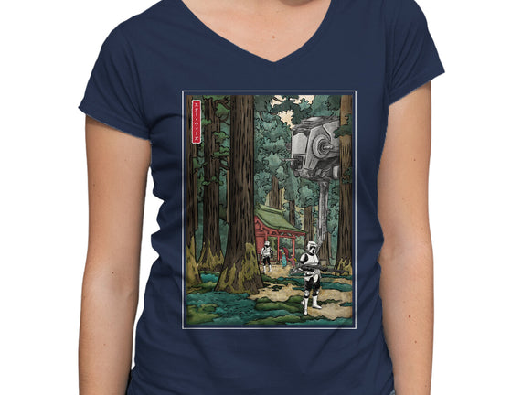 Galactic Empire In Japanese Forest