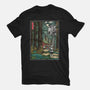 Galactic Empire In Japanese Forest-Mens-Heavyweight-Tee-DrMonekers