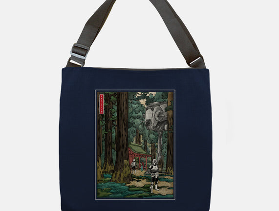Galactic Empire In Japanese Forest