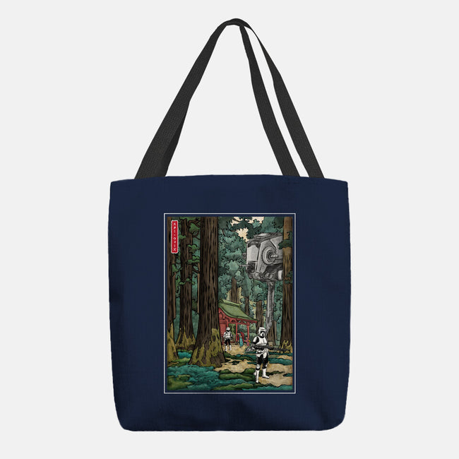 Galactic Empire In Japanese Forest-None-Basic Tote-Bag-DrMonekers