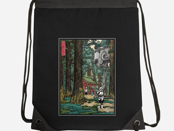 Galactic Empire In Japanese Forest