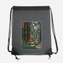 Galactic Empire In Japanese Forest-None-Drawstring-Bag-DrMonekers