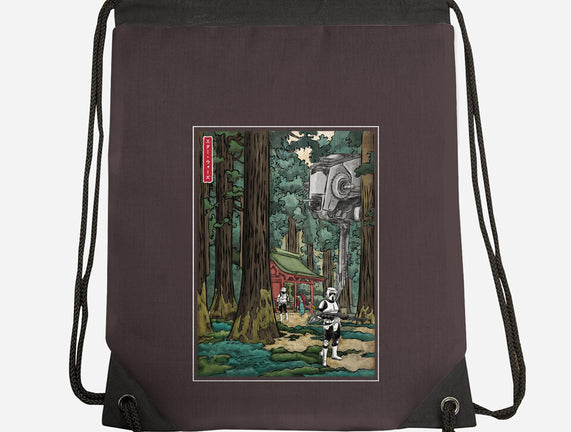 Galactic Empire In Japanese Forest