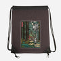 Galactic Empire In Japanese Forest-None-Drawstring-Bag-DrMonekers
