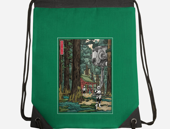 Galactic Empire In Japanese Forest