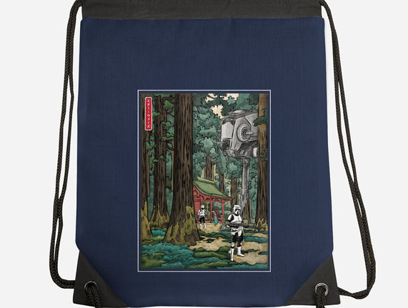 Galactic Empire In Japanese Forest