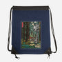 Galactic Empire In Japanese Forest-None-Drawstring-Bag-DrMonekers