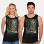 Galactic Empire In Japanese Forest-Unisex-Basic-Tank-DrMonekers