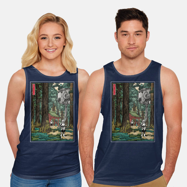 Galactic Empire In Japanese Forest-Unisex-Basic-Tank-DrMonekers