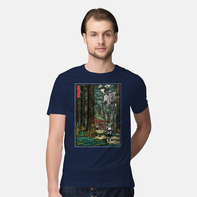 Galactic Empire In Japanese Forest-Mens-Premium-Tee-DrMonekers