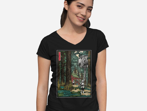 Galactic Empire In Japanese Forest