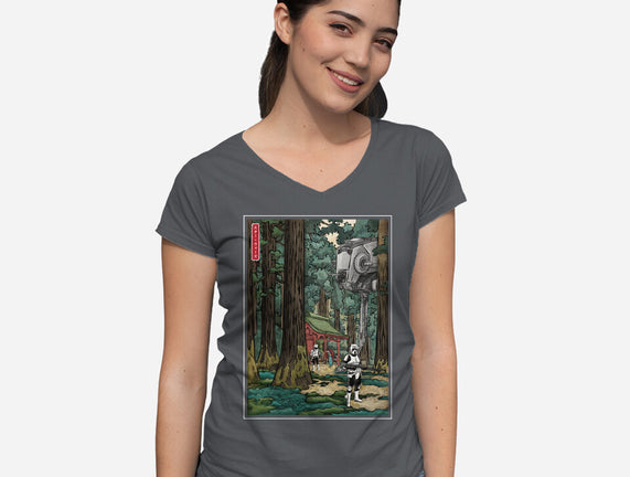 Galactic Empire In Japanese Forest