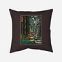 Galactic Empire In Japanese Forest-None-Removable Cover w Insert-Throw Pillow-DrMonekers
