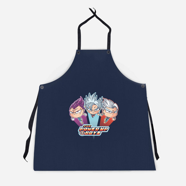 Power Up Boyz-Unisex-Kitchen-Apron-naomori