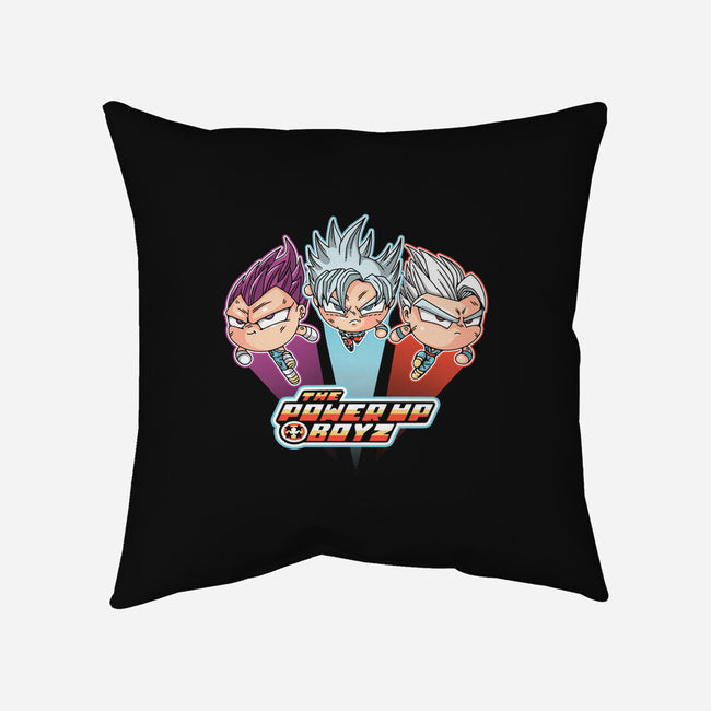 Power Up Boyz-None-Removable Cover-Throw Pillow-naomori