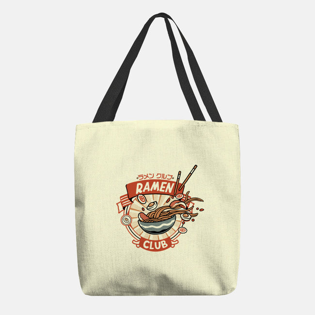 Ramen Club-None-Basic Tote-Bag-ilustrata