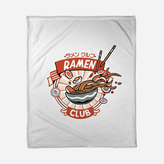 Ramen Club-None-Fleece-Blanket-ilustrata