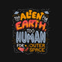 Too Alien For Earth-Womens-Racerback-Tank-eduely