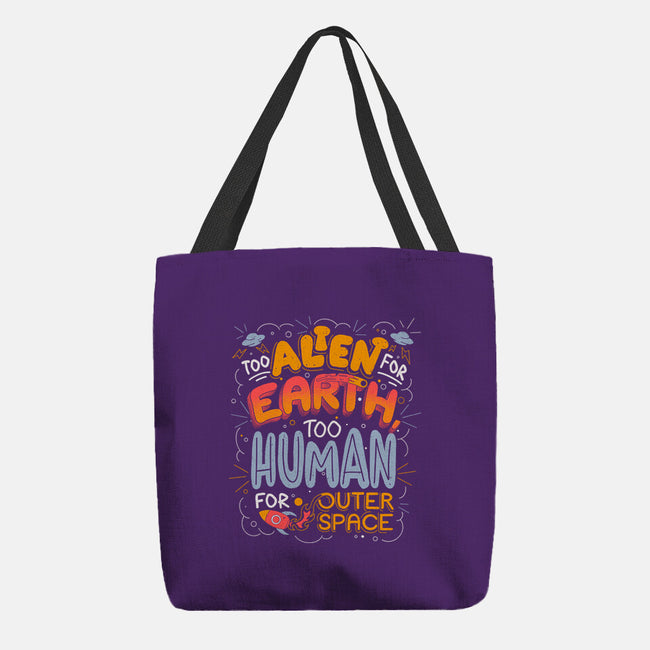 Too Alien For Earth-None-Basic Tote-Bag-eduely