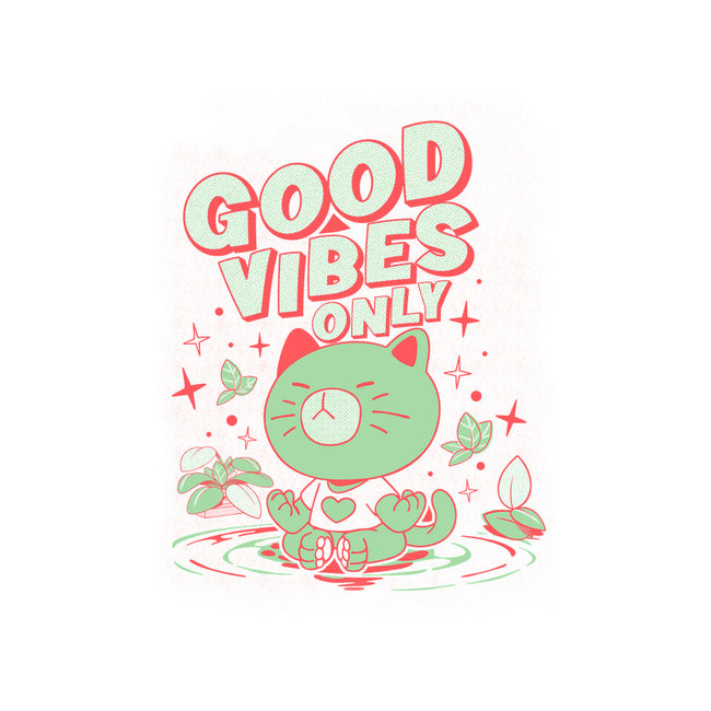Good Vibes Only-Cat-Adjustable-Pet Collar-ilustrata