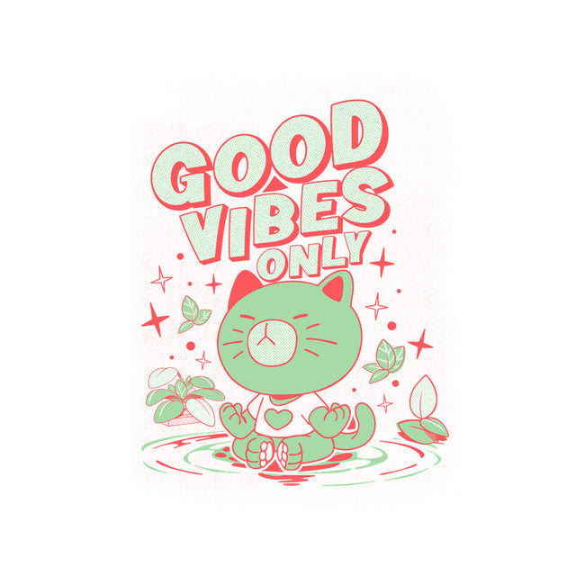 Good Vibes Only-Mens-Basic-Tee-ilustrata