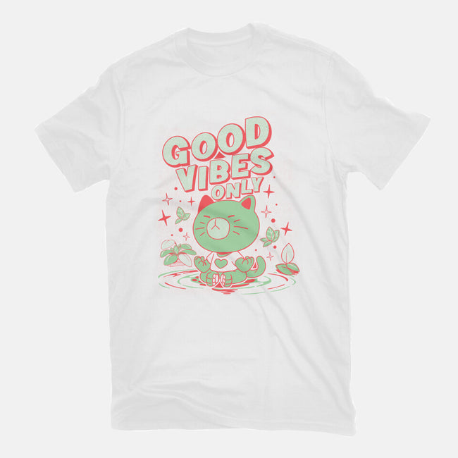 Good Vibes Only-Womens-Basic-Tee-ilustrata